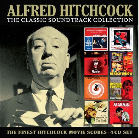 Filmmusik: Alfred Hitchcock: The Classic Soundtrack Collection, 4 CDs