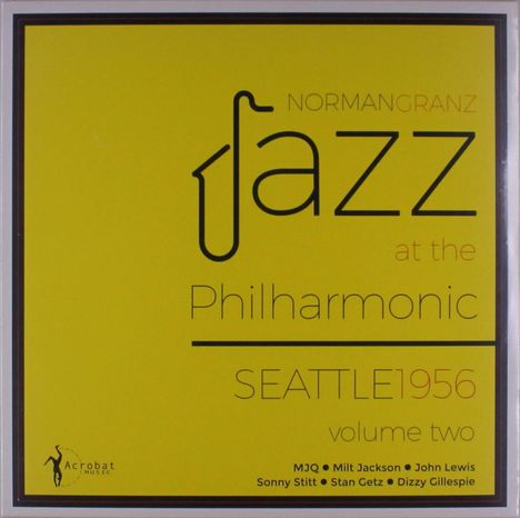 Jazz At The Philharmonic: Seattle 1956 Vol. 2, LP