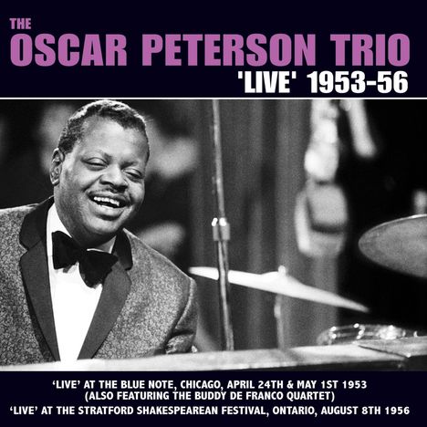 Oscar Peterson (1925-2007): Live' 1953 - 1956, 2 CDs