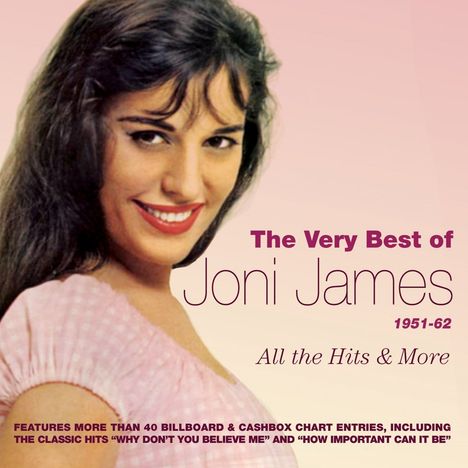 Joni James: The Very Best Of Joni James 1951 - 1962, 2 CDs