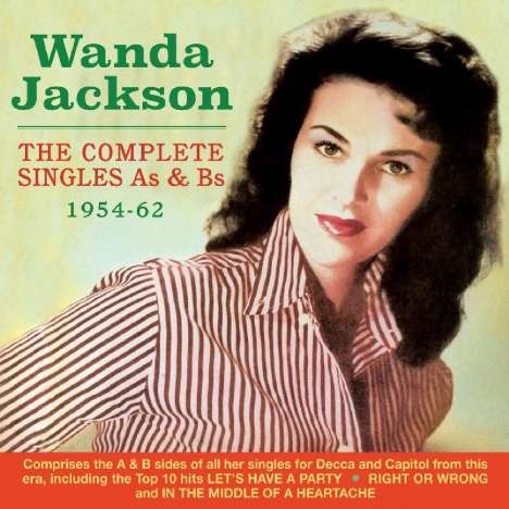 Wanda Jackson: Complete Singles As &amp; Bs 1954 - 1962, 2 CDs