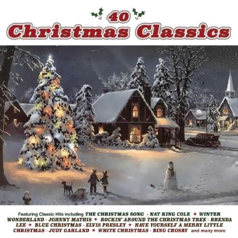 40 Christmas Classics, 2 CDs