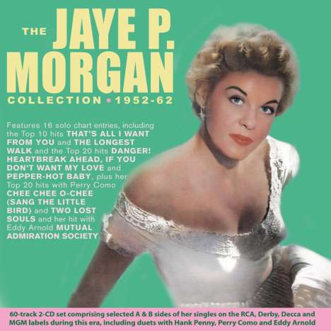 Jaye P. Morgan: Collection 1952 - 1962, 2 CDs