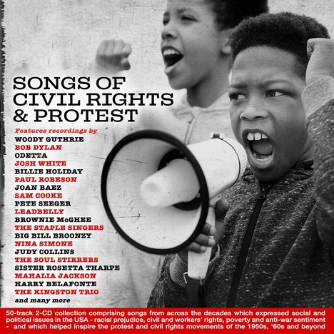 Songs Of Civil Rights &amp; Protest, 2 CDs
