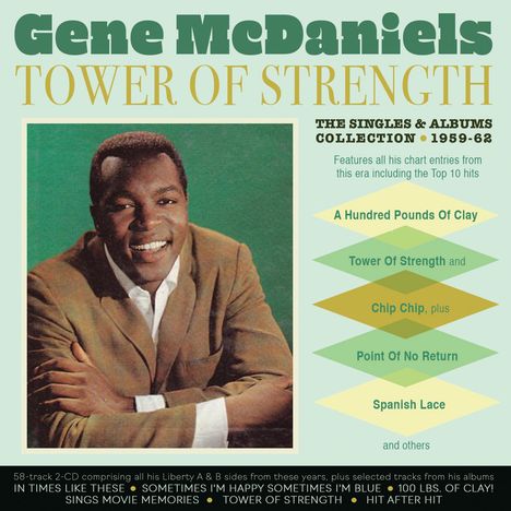 Eugene McDaniels: Singles &amp; Albums Collection 1959-62, 2 CDs