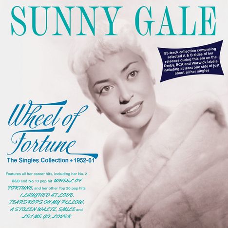 Sunny Gale: Wheel Of Fortune: The Singles Collection 1952 - 1961, 2 CDs