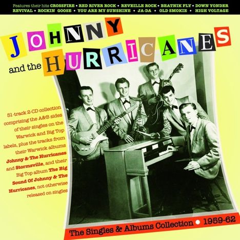 Johnny & The Hurricanes: The Singles & Albums Collection 1959 - 1962, 2 CDs