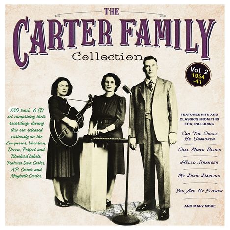 The Carter Family: The Carter Family Collection Vol.2. 1935 - 1941, 6 CDs