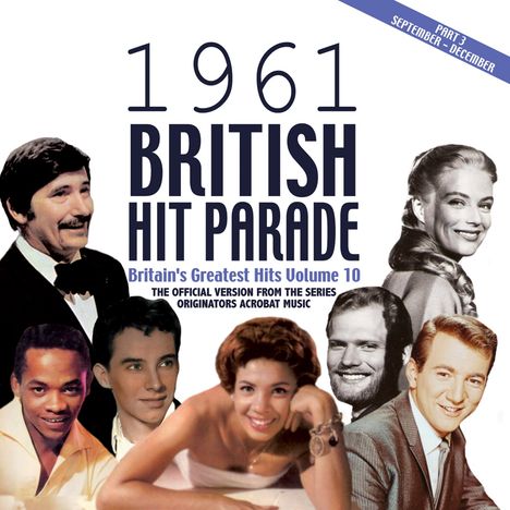 British Hit Parade 1961 Vol. 3, 4 CDs
