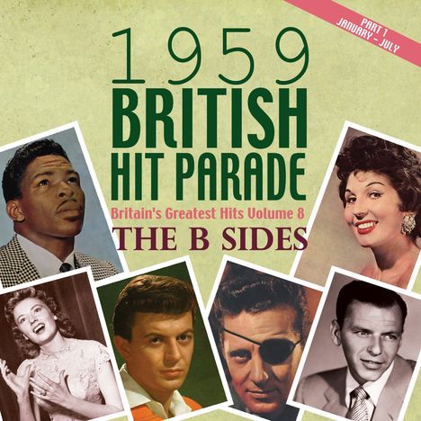 1959 British Hit Parade: The B Sides, 4 CDs