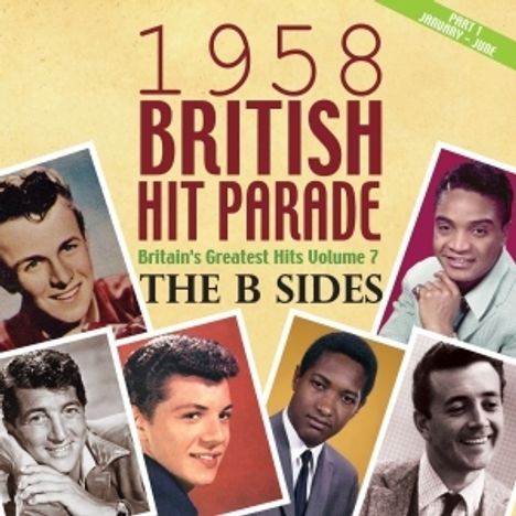 British Hit Parade: 1958 - The B Sides Part 1, 4 CDs