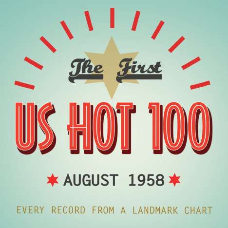 The First US Hot 100: August 1958, 4 CDs
