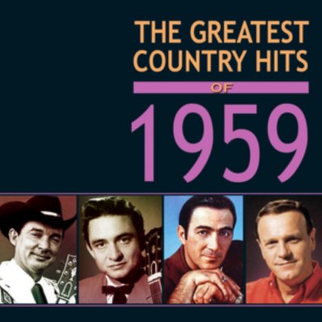 The Greatest Country Hits Of 1959, 4 CDs