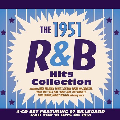 The 1951 R&B Hits Collection, 4 CDs