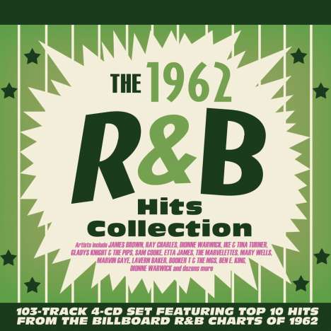 1962 R&B Hits Collection, 4 CDs