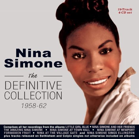 Nina Simone (1933-2003): The Definitive Collection 1958-62, 4 CDs