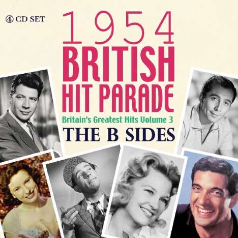 1954 British Hit Parade: The B-Sides, 4 CDs