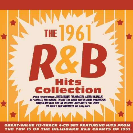 The 1961 R&B Hits Collection, 4 CDs