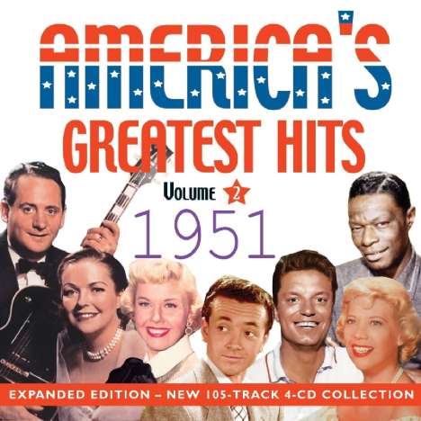 America's Greatest Hits Vol. 2: 1951 (Expanded Edition), 4 CDs