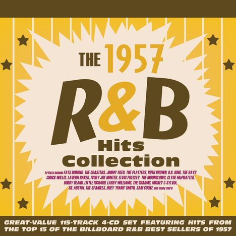 The 1957 R&B Hits Collection, 4 CDs