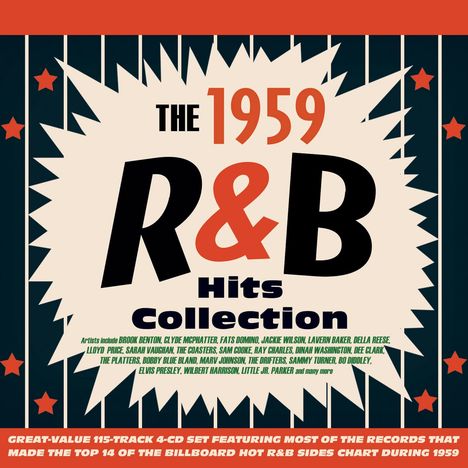 The 1959 R&B Hits Collection, 4 CDs