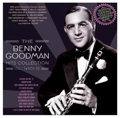 Benny Goodman (1909-1986): Benny Goodman Hits Collection Vol. 1 1931 - 1938, 4 CDs