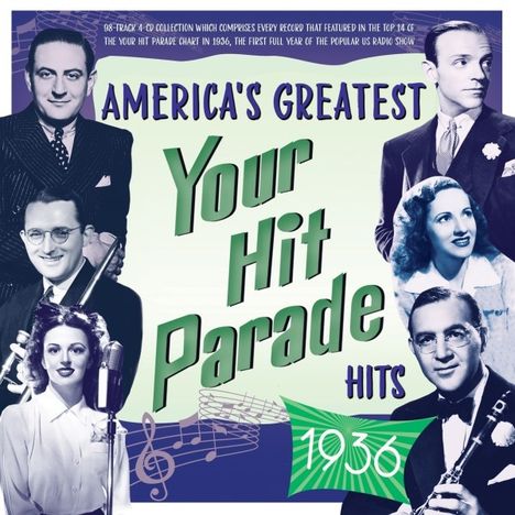 America's Greatest 'Your Hit Parade' Hits 1936, 4 CDs
