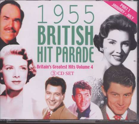 1955 British Hit Parade, 3 CDs