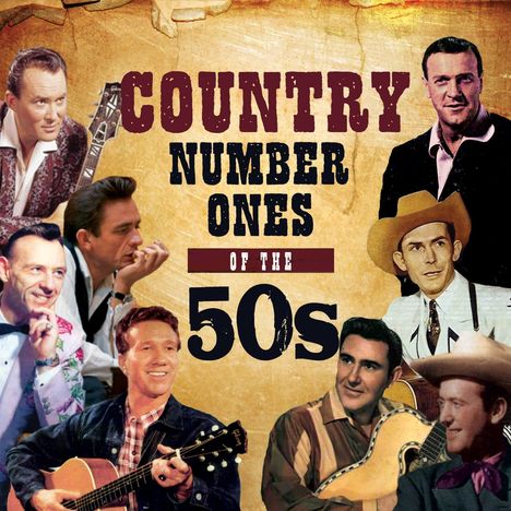 Country Number Ones Of The 50s, 3 CDs