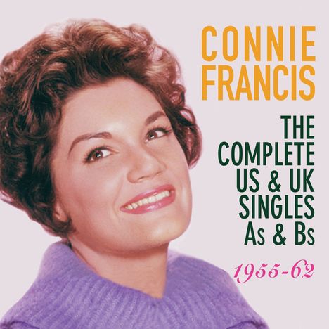 Connie Francis: The Complete US &amp; UK Singles As &amp; Bs, 3 CDs