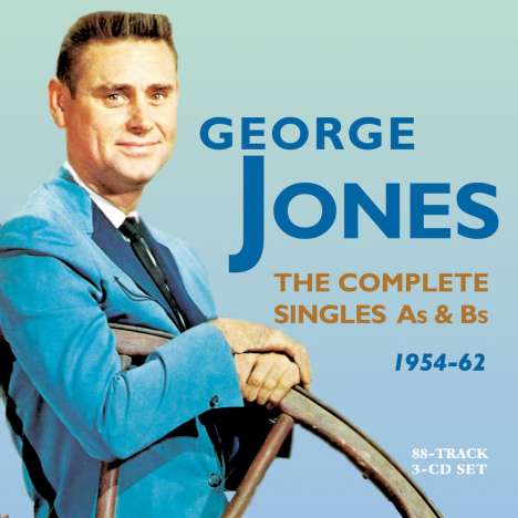 George Jones (1931-2013): The Collection Singles As &amp; Bs, 3 CDs