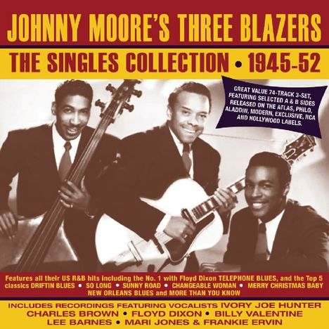 Johnny Moore: The Singles Collection 1945 - 1952, 3 CDs