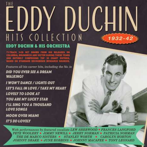 Eddie Duchin: Hits Collection 1932 - 1942, 3 CDs