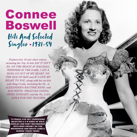 Connee Boswell: Hits And Selected Singles 1931 - 1954, 3 CDs