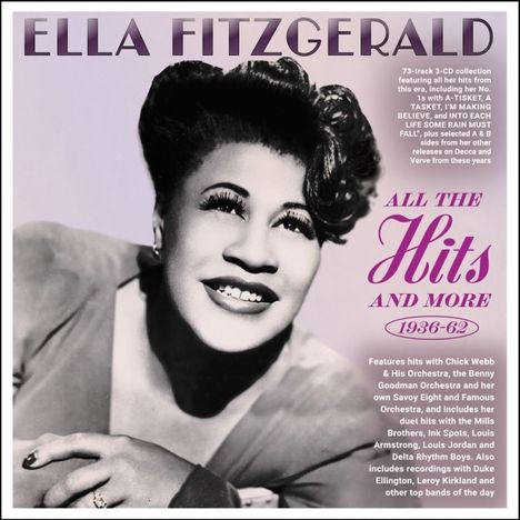Ella Fitzgerald (1917-1996): All The Hits And More 1936-62, 3 CDs