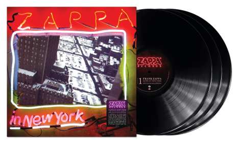 Frank Zappa (1940-1993): Zappa In New York (40th Anniversary) (180g), 3 LPs