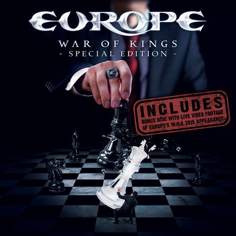Europe: War Of Kings (Special Edition), 1 CD und 1 DVD