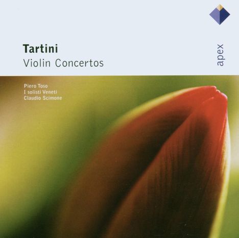 Giuseppe Tartini (1692-1770): Violinkonzerte D.2,67,96,115,125, CD