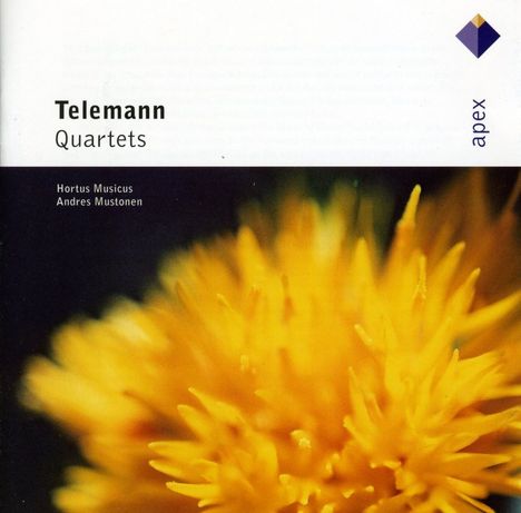Georg Philipp Telemann (1681-1767): 3 Quartette, CD