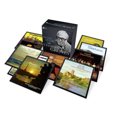 Charles Groves - British Music, 24 CDs