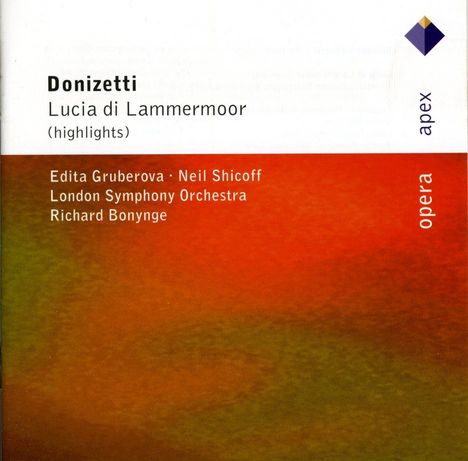 Gaetano Donizetti (1797-1848): Lucia di Lammermoor (Ausz.), CD