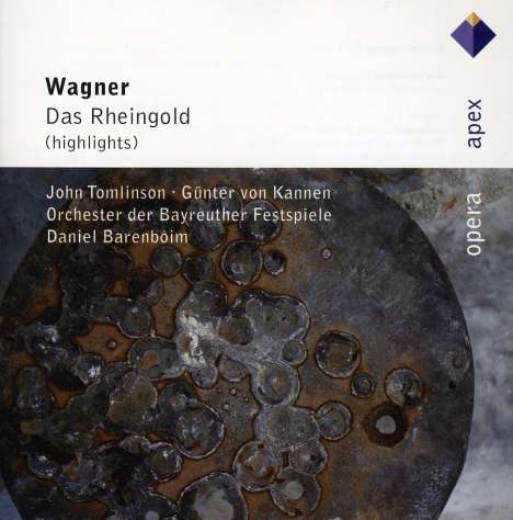 Richard Wagner (1813-1883): Das Rheingold (Ausz.), CD