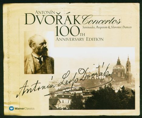 Antonin Dvorak (1841-1904): Antonin Dvorak 100th Anniversay Edition - Concertos etc., 6 CDs
