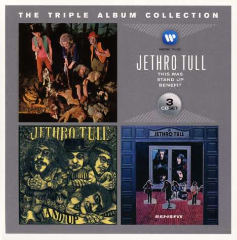 Jethro Tull: The Triple Album Collection, 3 CDs
