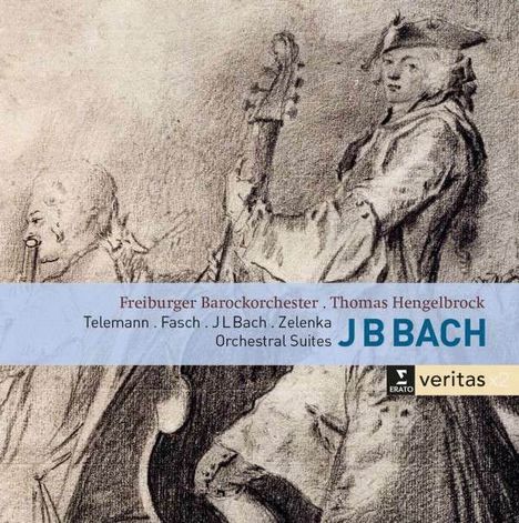 Johann Bernhard Bach (1676-1749): Orchestersuiten Nr.1-4, 2 CDs