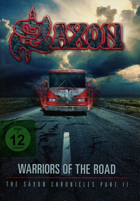 Saxon: Warriors Of The Road: The Saxon Chronicles Part II (Hardcover-Mediabook), 2 DVDs und 1 CD
