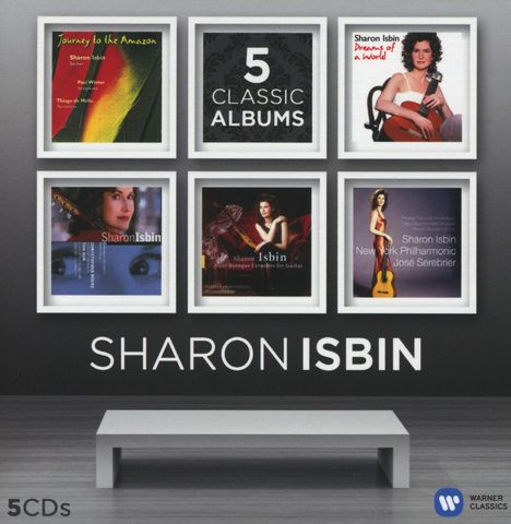 Sharon Isbin - 5 Classic Albums, 5 CDs