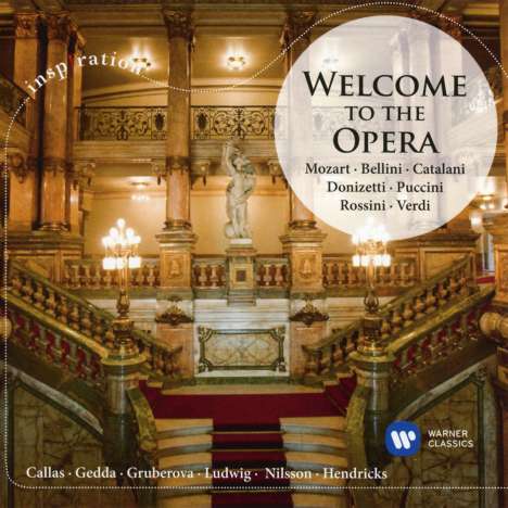 Welcome to the Opera, CD