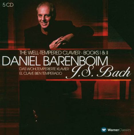 Johann Sebastian Bach (1685-1750): Das Wohltemperierte Klavier 1 &amp; 2, 5 CDs