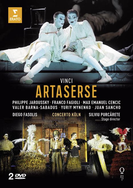 Leonardo Vinci (1690-1730): Artaserse, 2 DVDs